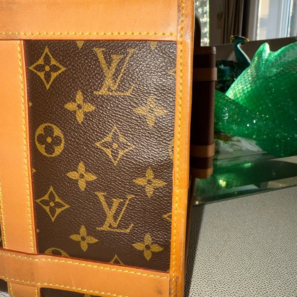 Louis Vuitton monogram pet carrier with authentication - Picture 6 of 14